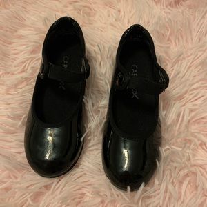 Capezio little girls tap shoes